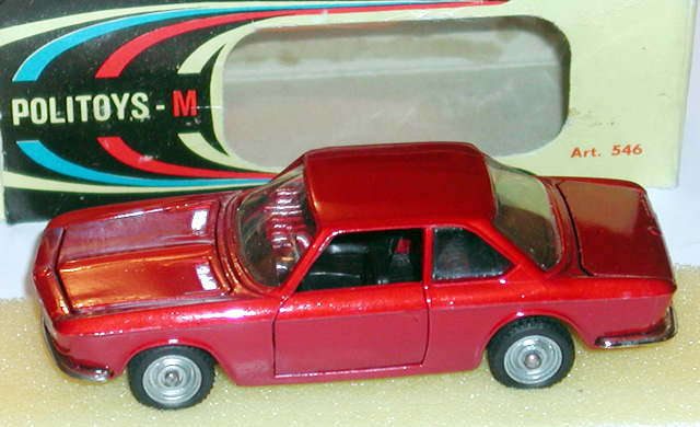 ミニカー POLITOYS-M No.546 BMW 2000CS Vintage Politoys M BMW 2000 CS Art n. 546 Die Cast 1:43 Car