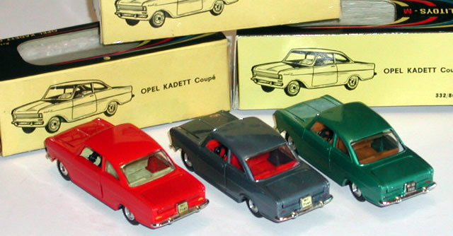 POLITOYS-M (#510) OPEL KADETT COUPE'