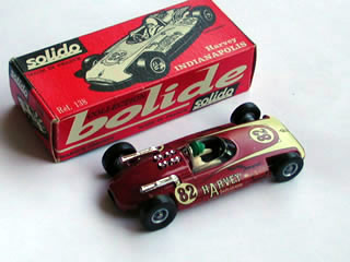 Miniature Solido N°138 1/43 - Harvey Special Indianapolis Série 100
