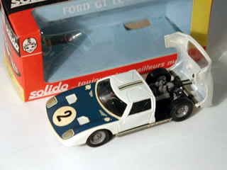 SOLIDO FRANCE. FORD GT Le Mans. REF: 146. + Boite