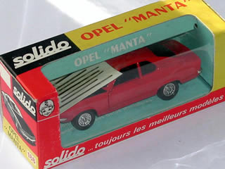 Opel Manta 1900 SR N 70 Solido 1/43 - België