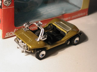 BUGGY BERTONE Jaune SOLIDO 1:43 Sous Coque